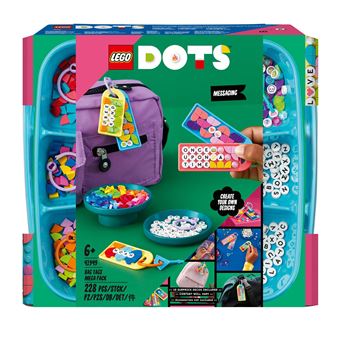 LEGO® DOTS 41949 La méga-boîte de porte-clés Messages