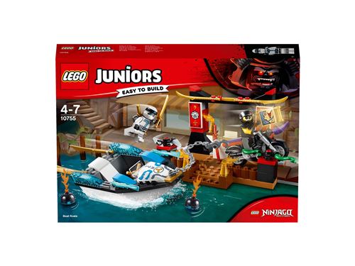 LEGO® Juniors NINJAGO 10755 La poursuite en bateau de Zane