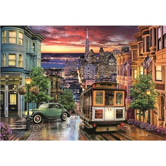 Puzzle Compact Clementoni San Francisco 1000 pièces