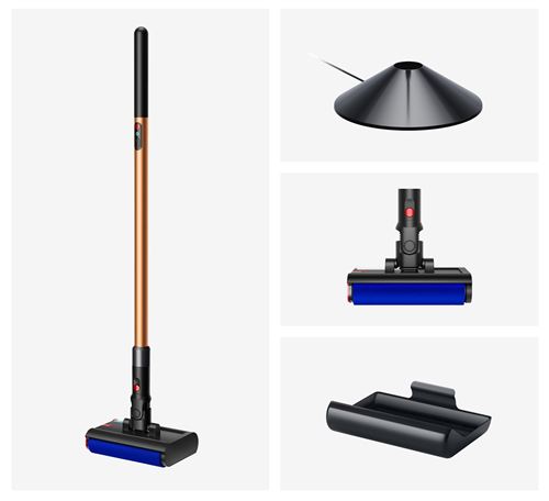 Aspirateur laveur Dyson Pencilwash Orange Bleu - Dyson