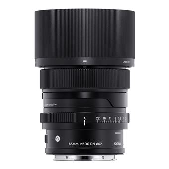 Sigma 65mm f/2 DG DN Contemporary – Festbrennweite – Allround-Objektiv für L-Mount – Schwarz - 1