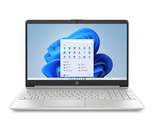 PC portable HP 15s-fq2076nf 15,6" Intel Core i5-1135G7 16 Go RAM 512 Go SSD Argent