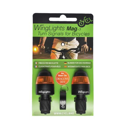 Clignotants Vélo Toad Winglights Magnet Cycl Noir