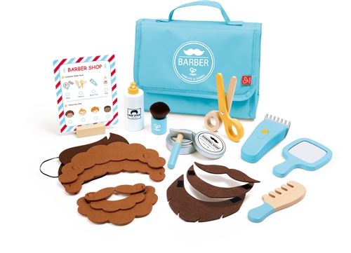 Jeu d'imitation Hape Kit du petit barbier