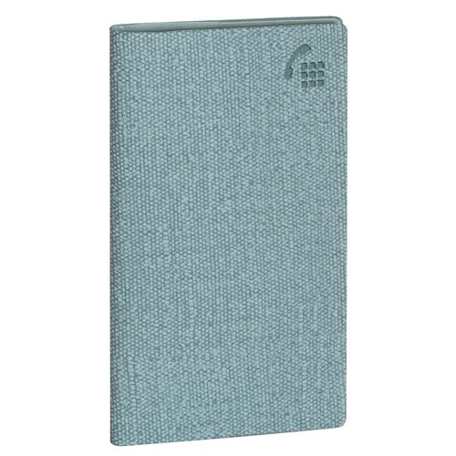 Carnet d''adresses Tailor 9 x 17.5 cm - Couleurs assorties, modele aleatoire