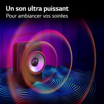 Enceinte sono DJ sans fil Bluetooth LG Xboom XL5s Noir