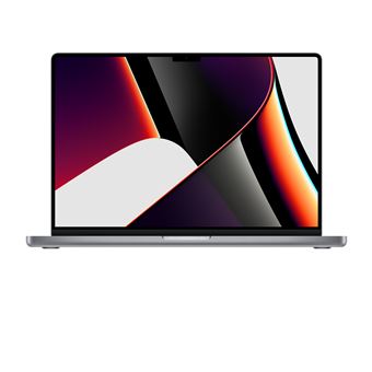 Apple MacBook Pro 16" 512 Go SSD 32 Go RAM M1 Pro CPU 10 coeurs GPU 16 coeurs Space Grey