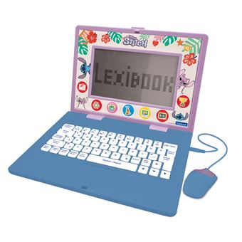 Ordinateur éducatif bilingue Lexibook Stitch avec 170