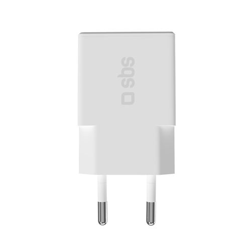 Chargeur secteur Ultra slim SBS Gan USB Type C 30 W Blanc