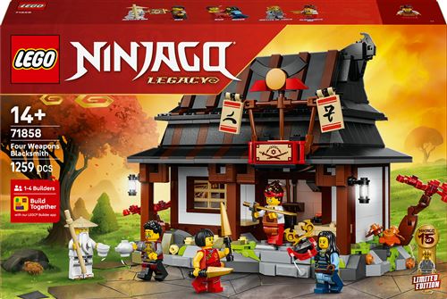LEGO Ninjago 15e Anniversaire - La Forge des Quatre Armes 71858 - vue 8