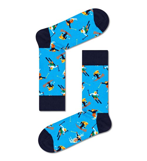 Chaussettes courtes Happy Socks Skiing Taille 41-46