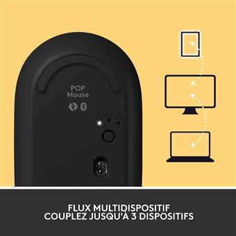 Logitech POP Mouse, Souris Sans Fil avec Emojis …