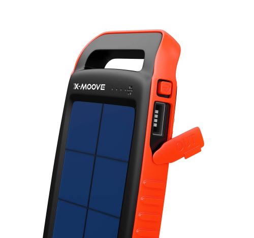 Batterie externe solaire X-Moove Solargo Pocket PowerBank 15000 mAh - Batterie  externe