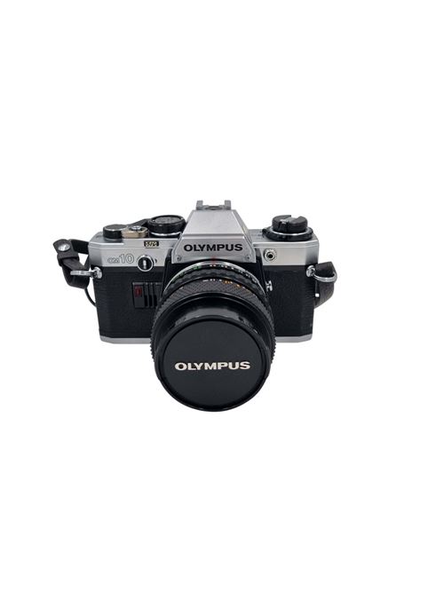 Appareil photo reflex Olympus OM10 35-70mm f3.5-4.5 S Zuiko Auto-Zoom Argent Reconditionné