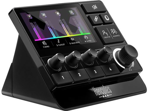 Hercules Noir Audio Controller Stream 200 Xlr