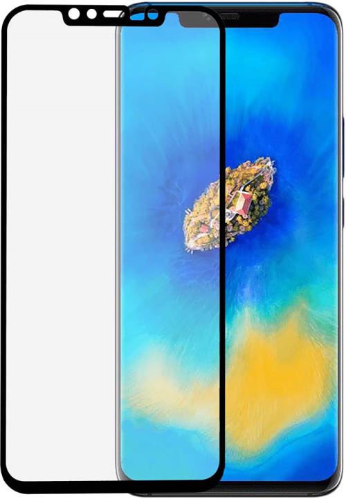 Protection d’écran en verre trempé 3D BigBen Connected Transparent pour Huawei Mate 20 Pro