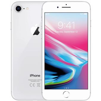 Smartphone Apple iPhone 8 Double SIM 64 Go Argent A  Reconditionné ...