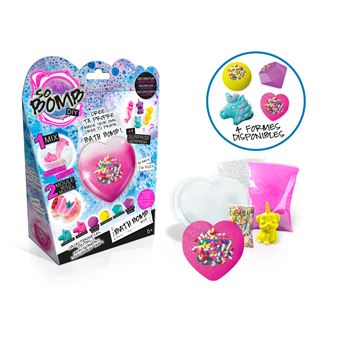 Kit créatif So Bomb DIY Bath Bomb Licorne Cour Diamant Modèle aléatoire