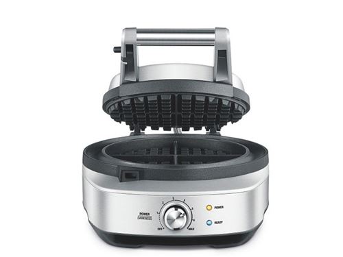 Gaufrier et croque-monsieur Sage No Mess Waffle 900 W Argent et Noir