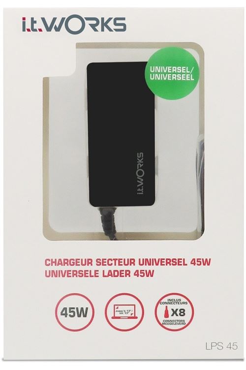IT WORKS AC ADAPTER UNIVERSAL 45W