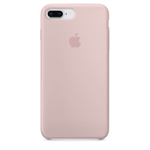 Apple iphone 8+/7+ Silicone Case Pink Sand