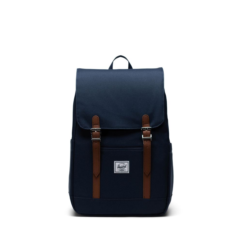 Sac ?� dos Herschel Retreat Small Bleu et Marron - Sac ?� dos - Achat & prix | fnac