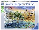 Puzzle 1500 pièces Ravensburger 99 Monde Sauvage