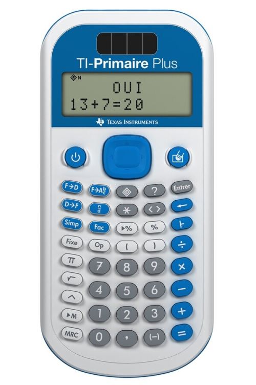 Calculatrice scientifique Texas Instruments TI-Primaire Plus