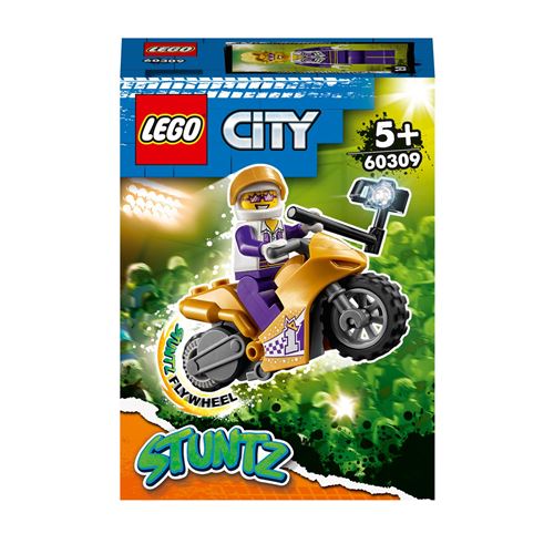 LEGO 60309 SELFIE STUNTMOTOR LA MOTO DE CASCADE SELFIE
