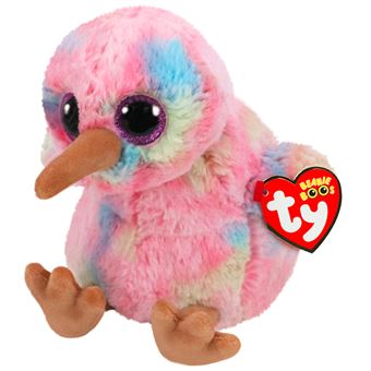 Peluche Ty Beanie Boos Medium Kiwi Loiseau