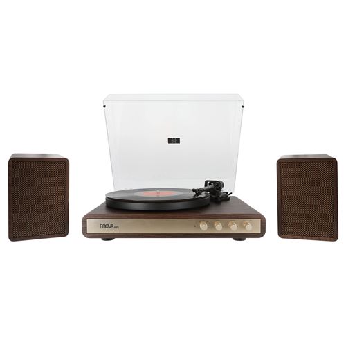 Platine Vinyle Enova Hifi Vela VP2 – Bluetooth, Amplification Intégrée