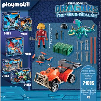 Playmobil Dragons 71085 The Nine Realms Icaris Quad