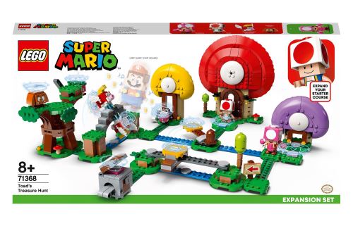 LEGO® Super Mario™ 71368 Ensemble d'extension La chasse au trésor de Toad