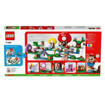 LEGO® Super Mario™ 71368 Ensemble d'extension La chasse au trésor de Toad