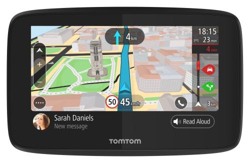 GPS TomTom Go 520 5 Cartographie Monde, Traffic, Zones de danger à vie, Appel Mains-libres