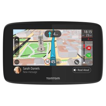 Trafic /à Vie via Smartphone Cartographie Europe 48 5 Pouces TomTom VIA 52 et Appel Mains-Libres - GPS Auto