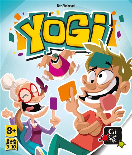 Jeu d'Ambiance Gigamic Yogi – Défis Physiques pour 3 à 10 Joueurs - vue 3
