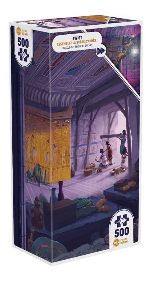 Puzzle 500 pièces Iello Twist Ancient Tomb