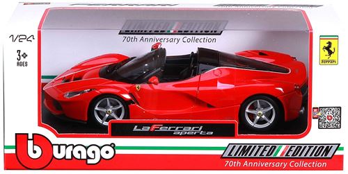 Bburago Rouge Voiture Ferrari Aperta 1:24