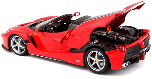 BURAGO Voiture Ferrari en métal Aperta Rouge a l'échelle 1/24eme