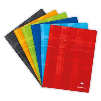 Cahier grands carreaux séyès Clairefontaine Metric 24 x 32 cm 48 Pages - 1