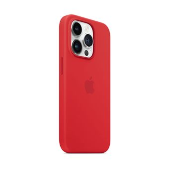 Apple - (PRODUCT) RED - coque de protection pour téléphone portable - avec MagSafe - silicone - rouge - pour iPhone 14 Pro