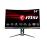 MSI Optix MPG341CQR - LED-monitor - gebogen - 34" - 3440 x 1440 UWQHD - VA - 400 cd/m² - 3000:1 - 1 ms - 2xHDMI, DisplayPort, USB-C - zwart_0
