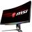 MSI Optix MPG341CQR - LED-monitor - gebogen - 34" - 3440 x 1440 UWQHD - VA - 400 cd/m² - 3000:1 - 1 ms - 2xHDMI, DisplayPort, USB-C - zwart_1