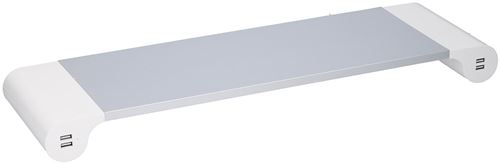 Organisateur de bureau avec 4 ports USB Soundlogic Blanc