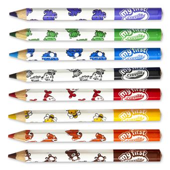 Set de coloriage Publicitaire avec 6 crayons de couleur Little VanGogh