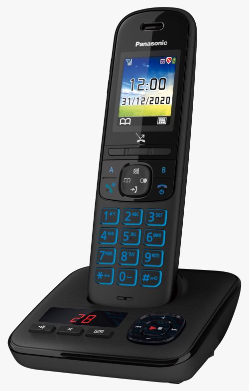 Téléphone Sans Fil Panasonic KX-TGH720 – Répondeur, Mains Libres, Identification Appelant