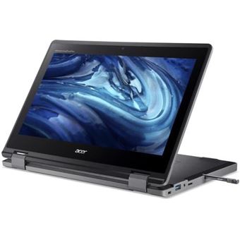 PC Portable Acer TravelMate B3 Spin 11 TMB311RN-33-TCO 11.6" Intel N200 Ecran Tactile 8 Go RAM 256 Go eMMC Noir