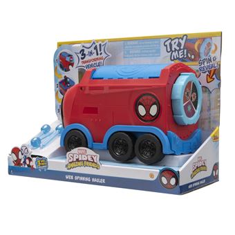 Petite figurine Spidey And His Amazing Friends SNF Web Spinning Hauler