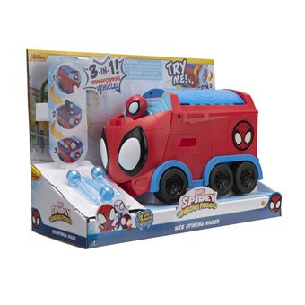 Petite figurine Spidey And His Amazing Friends SNF Web Spinning Hauler